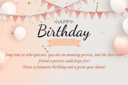 birthday wishes for the year ahead
