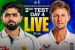 england vs pakistan: 2nd test result, scorecard