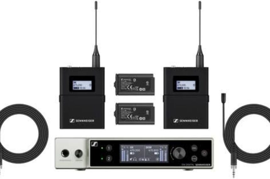 sennheiser ew-d me4 digital wireless lavalier set